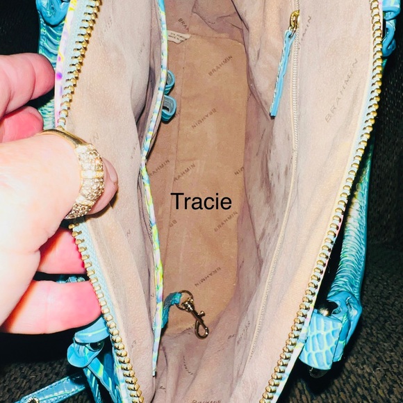 1st edition Brahmin Cotton Candy medium Duxbury. - Picture 8 of 13